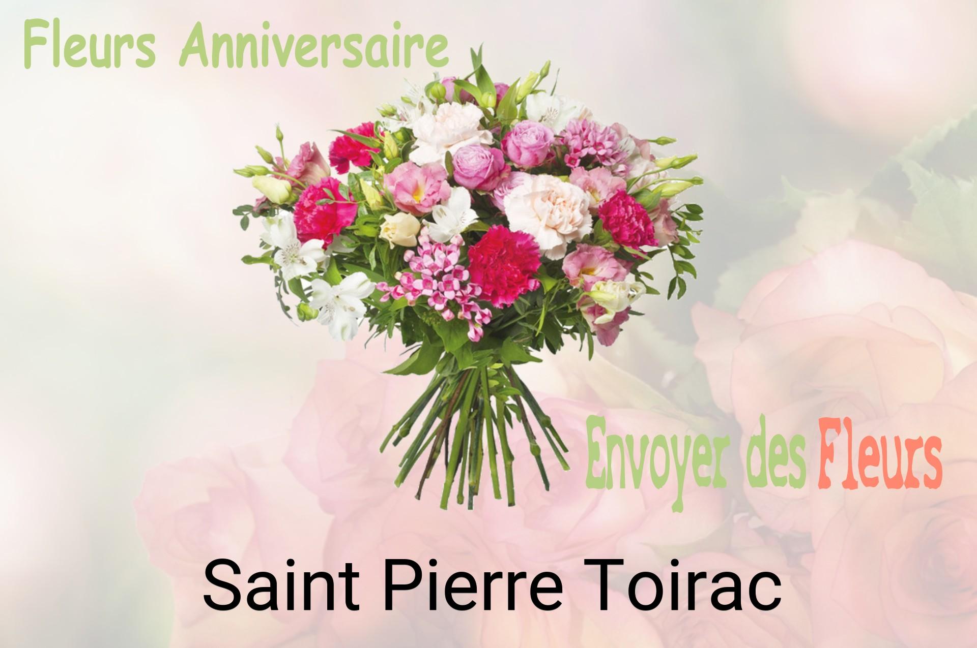 Bouquet de fleurs d’anniversaire livré à Saint-Pierre-Toirac